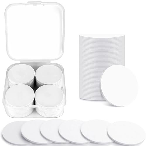 NFC Tag 50 Stück, NFC Chip 25mm, NFC Chip 25mm, Blanko Weiß NFC Sticker, Rfid Tag, NTAG215 NFC Karten mit Kleberückseite Kompatibel für iPhone, Einfach für Progarm Lesen Geschrieben