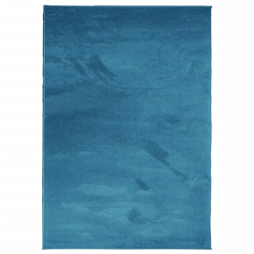 vidaXL Teppich Oviedo Kurzflor Türkis 200x280 cm