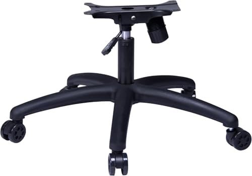 Genuine Heavy Duty Gaming Office Chair Replacement Base Swivel Set Chair Base with Bottom Plate Stand Cylinder and Casters for X Rocker Alpha RGB LED Office Gaming Chair