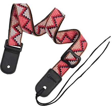Levemolo Bohemian Style Ukulele Gurt Verstellbar Leichtgewichtiger Schulterriemen Für Ukulele Strap Mit Chic Design Robust Und Praktisch Für Zuhause Schule Reise Büro Alltag
