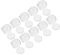 LALADEFIEE 10St Weihnachtsschneekugel -Glühbirnen Schnee-Anzeige befüllbares Ornament York weihnachtsbasteln Weihnachts basteln klare DIY- Weihnachts-DIY-Schneekugel Plastik