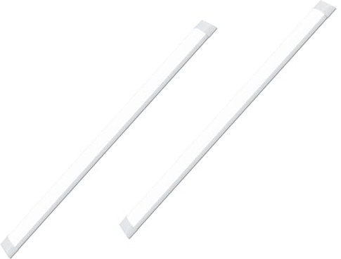 Probapro 20W LED Feuchtraumleuchte Deckenleuchte, 60cm 3000K/4000K/6500K Wasserdicht IP65, LED Wannenleuchte Feuchtraumlampe Röhre für Garage Keller Bad Werkstatt Feuchtraum Warenhaus(X2)