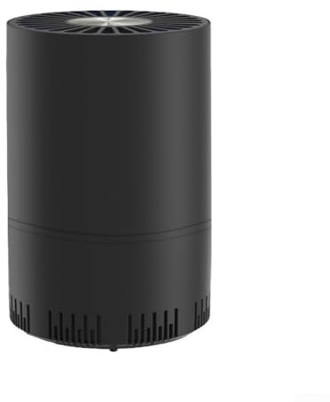 Purificador de aire para el hogar, alimentado por USB, silencioso, compacto, diseño ovalado, filtro de carbón activado, tecnología de iones negativos para habitación, oficina, coche, escritorio,