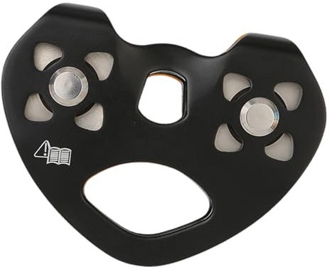 Doppel-Riemenscheibe für den Außenbereich, Aluminium, Tandem, Doppelrolle