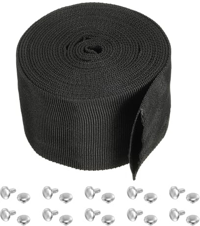 2.8 20FT Protective Hose Sleeve with Snap Fastener, Polyester Fiber Cable Cover Sheath Protection for Welding Tig Torch Hydraulic Hose, Black(Black,2.8 inch x 16ft)