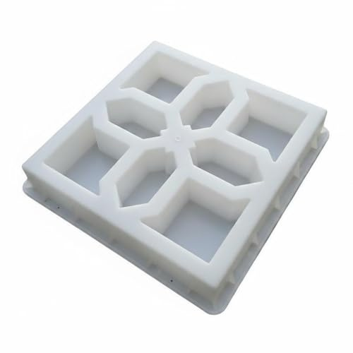 FytStycale Hohlziegel Form Betonblock Form Schalungsform Bausteinform Gartenform Verschleißfest Einfache Anwendung für Gartenwege Dekorative Wände Fensterakzente, 40x40x7cm