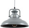 MiniSun | Industrial Style Satin Grey Metal Ceiling Pendant Light Fitting | Pendant Lights, Home Décor & Improvement Essential