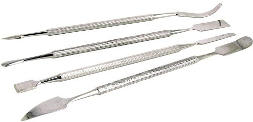 Ideal-tek Kit 4 Stainless Steel Spatulas