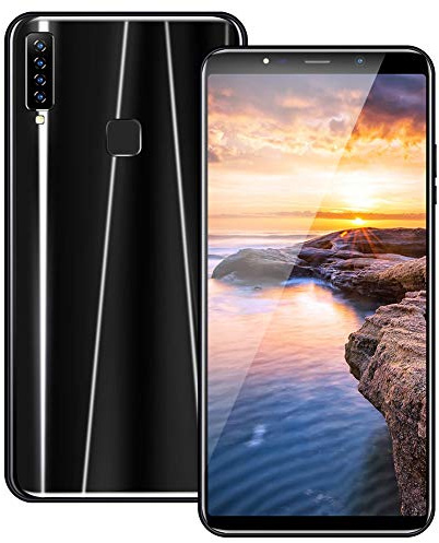 Smartphone, Cellulare 6.1 Sistema Operativo Android 8.1 Sblocco delle Impronte Digitali 1G + 16G Riconoscimento Facciale A9 Black