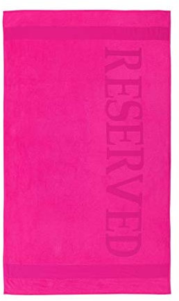 Lucca Strandtuch, Frottee, Fuchsia, 100x180 cm