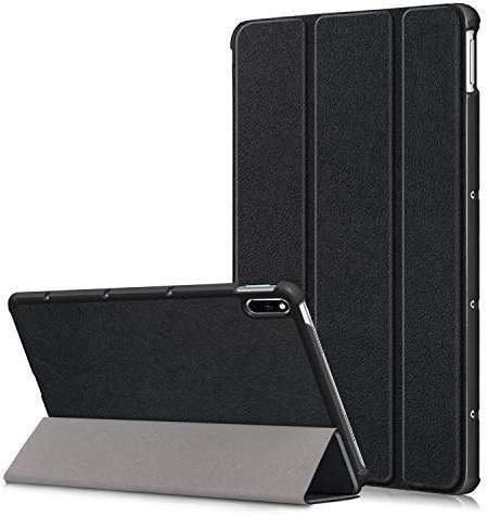 RLTech Hülle für Huawei MatePad T10S, Ultra Schlank Schutzhülle Etui mit Standfunktion Smart Case Cover für Huawei MatePad T10S 2020, Schwarz