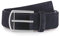 HACKETT LONDON Mens Watson Suede Belt, 595NAVY, 28