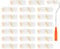 20Pcs Mini Roller Brush 10.5cm Mini Paint Rollers Paint Roller Set with 1Pcs Paint Roller Handle for Home Wall Ceiling Decoration Renovations and Repair