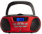 Aiwa BBTU-300RD AM/FM MP3/USB Portable CD Radio with Bluetooth