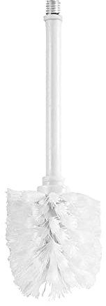 Harbour Housewares Replacement Toilet Brush Head - White - 24.5cm - Bathroom Bowl Cleaner Toilet Cleaning Brush Bathroom Scrubber Replacement Head