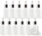 TIANZD Pack of 24, Empty 15ml Frosted Clear Glass Dropper Bottles with Glass Pipette Dropper, Small Dropper Bottles with Silver Metal Cap for Essential Oil Aromatherapy Blends Vials
