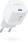 Anker Chargeur iphone PowerPort III Bloc d'alimentation USB C 20 W pour Charge Rapide, Compatible avec iPhone 15/14/13/12, Galaxy, Pixel 4/3, iPad/iPad Mini, Blanc (câble de Charge Non Inclus)