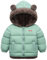 Bébé Hiver Polaire Manteau Enfants Garçons Veste Outwear Les Filles Rembourré Vêtements Vert 1-2 Ans