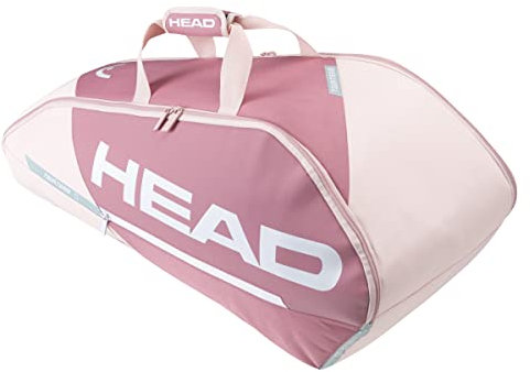 HEAD Unisex – Erwachsene Tour Team Tennistasche, Rose/weiß, 6R