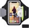 HAISSKY Phone Holder for Running Arm Strap with Earphones Pouch, Running Armband Case for iPhone 15/14/13/12/11 Pro Max/XR/XS/X, Galaxy S21/S20/S10/S9/S8, Universal Cell Phone Arm Holder Jogging