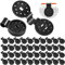 xinrongda 40 Pezzis Clip Speciali con Occhiello, Clip in Plastica per Rete Parasole, Tondeggiante Clip per Recinzione Rete Ombreggiante, Facile da Usare, per Serra o Esterna