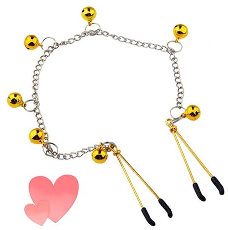 DYNLAB EIN Paar Yoga-Clips Aus Metall, Glockenclips In Gold, Party-Überraschungsgeschenk