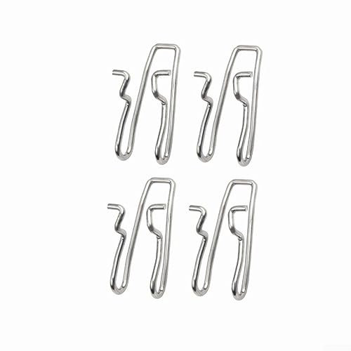 Electric Drill Belt Clips Hook, 4 Pack 696626001 Belt Clips Hook For Ryobi P660 P225 P263 P237 P252 P661 P239, Metal Electric Drill Belt Clip Replacement