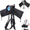 Protection Pluie Appareil Photo, Design Amélioration de la Fenêtre Transparente Zippée, Noir en Nylon pour Housse de Pluie pour Appareil Photo Compatible avec Canon Sony Nikon DSLR