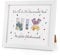 Lemicin Nix Geschenk Bilderrahmen Geldgeschenk: 28 x 23cm wie du es dir gewünscht hast nix geburtstag geschenk für Frauen Männer Bruder Ich Wünsche Mir Nichts Geschenk für Hochzeit