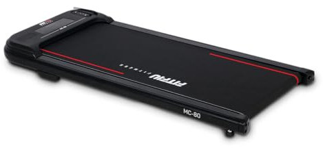 FITFIU Fitness MC-80 - Tapis de Course et de Marche pour sous Le Bureau, 8 km/h, Surface 42x100cm, Haut-Parleur Bluetooth + Télécommande, Poids Max 110kg, pour Marcher et Courir