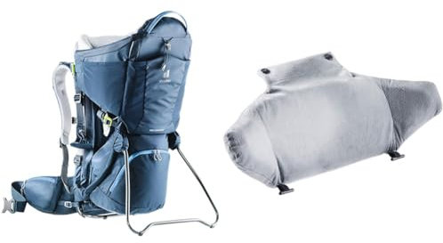 deuter Kid Comfort Kindertrage & KC Chin Pad Kopfkissen für deuter Kindertragen