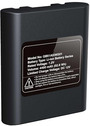 AMIG - Batterie Rechargeable pour Ventilateur AMIGAIR-01-7,2V 4400mAh - Jusqu'à 13h d'Autonomie - Compatible avec Les Ventilateurs GALAIR - Installation Facile.