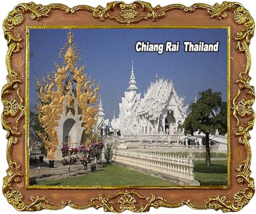 Chiang Rai Thailand Touristen-Souvenirs Kühlschrankmagnet Kühlschrankdekoration Magnet