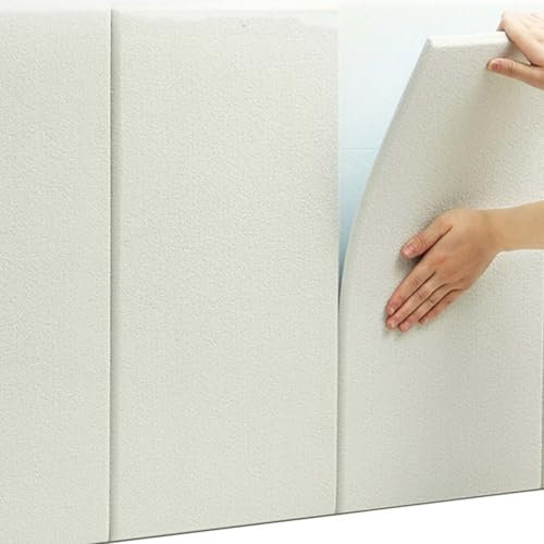 Wandkissen Bank,Wandpaneele Stoff,Wandpaneele Selbstklebend Kopfteil Bett,Wandpolster Samt,Gepolsterte Wandpaneele Bett,Polsterelemente,#Beige-30x60cm