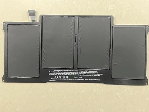 A1466 A1405 Laptop Battery for Mac Book Air 13 Inch A1369 (Late 2010 Mid 2011 Version) A1466 (Mid 2012 Mid 2013 Early 2014 Early 2015,2017) A1496 A1405 A1377