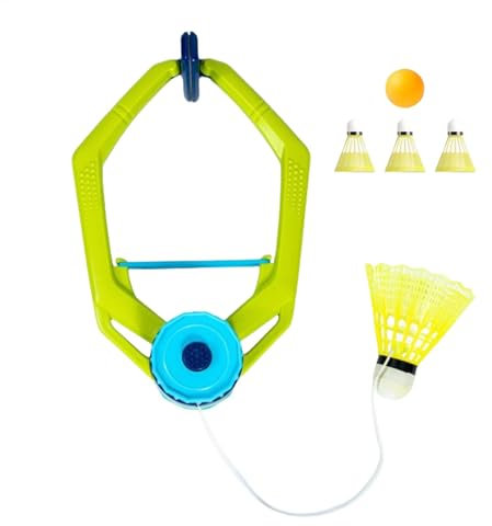 Adjustable Rebound Trainer, Badminton Practice String, Door Badminton Game, Badminton Balls Set, Rebound Trainer Tool, Badminton Practice Game, Adjustable Badminton Trainer for Children, Beginners