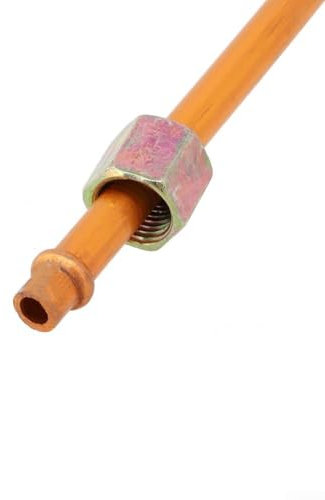 Robust Aluminum Exhaust Tube for Air Compressors, 200mm Length and Easy Connection