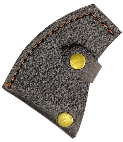 Waist Hatchets Sleeve Camping Woodworking Hatchets Covers Leather Hatchets Sheath Belt Hatchets Head Covers with Button