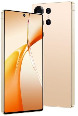 Aidekunlin Entsperren Sie Telefon, 6,7-Zoll-Bildschirm, 2GB RAM+64GB ROM, Front- und Rückfahrkameras, unterstützen Sie 3G Network, 4-Core High-Speed Chip,3G Android Telefon (564gold)