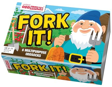 Otter House Socks - Xmas - Fork It (6 Odd Socks)