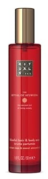 RITUALS The Ritual of Ayurveda Hair- & Bodymist, Indische Rose, 50 ml | Duft für Haar und Körper, leicht und frisch, ideal für Reisen und den Alltag