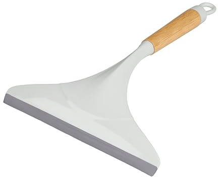 Elliott Silicone Squeegee for Glass & Shower Doors, Streak-Free Window Cleaner with Ergonomic Comfort Grip, Wide Blade, Rust-Free Design & Hanging Loop