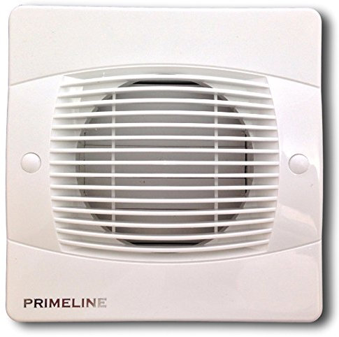 Primeline PEF4010A Extractor Fan with Automatic Shutter 4 Inch/100mm (Standard Model, NO Timer)