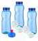 3 x Original Trinkflaschen aus TRITAN ohne Weichmacher Sparset 3 x 0,5 Liter (rund) + 3 Standartdeckel + 2 Sportdeckel (FlipTop) + 1 Trinkdeckel (Push PULL) BPA, BPS frei geruchsfrei geschmacksneutral