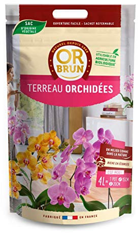 Or Brun Terreau Orchidées UAB, 4 litres