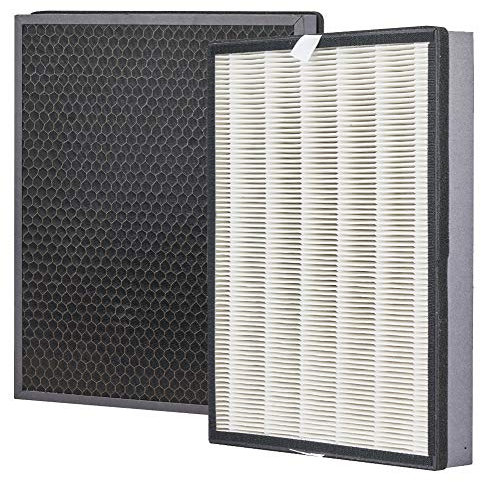 Greenmigo Set di Filtri di Ricambio 3 in 1 Filtro HEPA Filtro a Carbone Attivo per Purificatore d'aria Ionizzatore Alpha AP300 Purificatore d'aria
