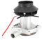 Moteur de ventilateur de chauffage à courant alternatif avec ventilateur, ensemble de moteur de ventilateur 5KW 12V ventilateur de chauffage à air de combustion pour Webasto/Eberspache/Airtronic