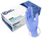 Safe Health Gants Jetables d'examen en Nitrile Taille S Bleu, Boîte de 100 gants, Sans poudre Sans latex Hypoallergéniques, Soins médicaux Aliments, 3,5 Mil