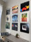 Minimalistisches Vinyl-Schallplatten-Album, Wandhalterung, Display – keine Schäden an der Wand, Ihr Favoriten-Halter für Ihre 17.8 - 30.5 cm (7 - 12 Zoll) LPs (schwarz, 6 Aufnahmen)