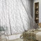 Sutuo Home Spitzen-Vorhänge, 160 cm lang, 2 Paneele, Grau, durchscheinendes Fenster, Blumenmuster, Vintage, Voile, Fensterpaneel für Schlafzimmer/Wohnzimmer/Küche, dekorative Stangentasche (B x L):